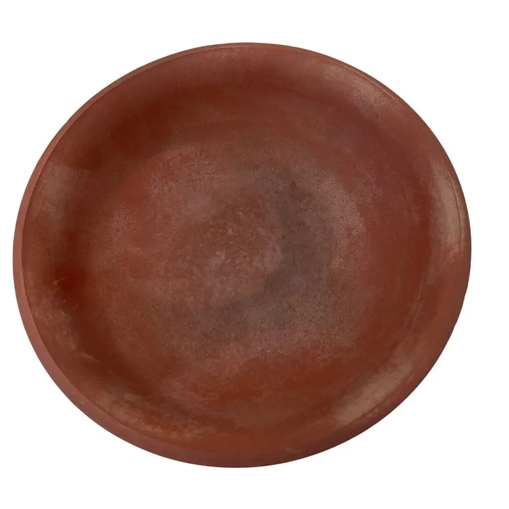 Chinese Clay Bowl‎ Ornate Asian Inspired Intricate Design Oriental Decor Vintage